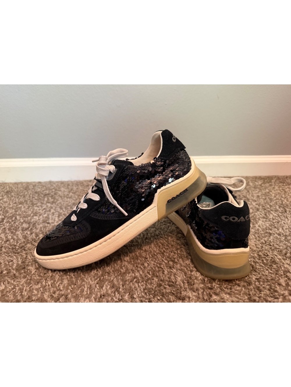 Coach Citysole Court Sequin Sneakers Women’s 8.5